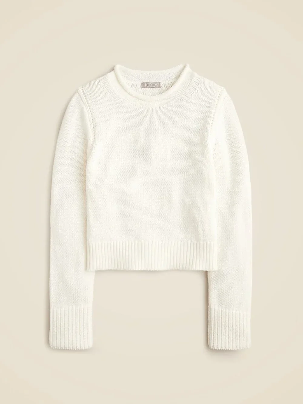 J.Crew Heritage Cotton Rollneck Sweater